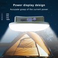 thumbnail image 4 of 13500mAh Tent Light with Lodestone Rechargeable Battery Powered Indicator USB Super Bright Camping Strong Work Fishing Lighting Waterproof Lantern Blue, 4 of 9