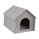 thumbnail image 5 of Caseta para gatos de exterior, refugio para gatos callejeros, protección impermeable, suministros para mascotas, gatitos. Estera de fieltro, 5 of 8