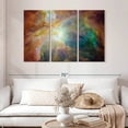 thumbnail image 2 of Elephant Stock Heart Of Orion Nebula Wall Art - Horizontal Multi Panel Canvas - Living Room Wall Decor - Astronomy & Space Multi Panel - Brown And Red Decor By Nasa - 50" x 32", 2 of 8