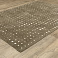 thumbnail image 2 of Oriental Weavers Galileo Area Rug - GAL03 - 2' x 3' - in Mink Brown/ Ivory - Modern Industrial Style, Stain Resistant, Family and Pet Friendly , Entryway, Bathroom Accent Rug, 2 of 3