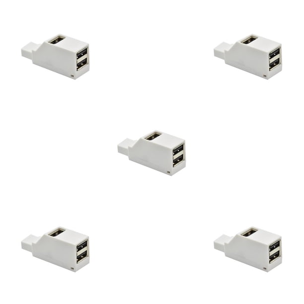 Seitruly Nuevo Universal Mini 3 puertos USB 2,0/3,0 Hub Laptop PC transmisión de datos de alta velocidad adaptador divisor USB Type5 NO5