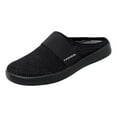 thumbnail image 2 of GUOBIOZIY Mules for Women Walking Sneakers Summer Slip-On Mule Shoes Mesh Shoes Open Back Slip On Shoes Breathable Closed Toe Slides（Black,6.5）, 2 of 7