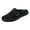 Black, variant on Womens Backless Sneakers Mesh Slip-on Mule Shoes Breathable Slippers(Black,9)