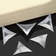 thumbnail image 3 of 250 protectores triangulares transparentes antipolvo para cajones de muebles y armarios., 3 of 7