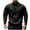 Black, variant on Men's 1/4 Zip Fleece Hoodie Mock Neck Pullover Sweatshirt Tactical Long Sleeve Golf Fishing Sports Shirt