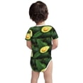 thumbnail image 3 of Yiaed Fresh Avocados Print Infant Climbing Short Sleeve Onesie One-Piece Baby Bodysuit Clothes 0-12 Months -9M, 3 of 6