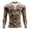 Red, variant on Men's Graphic Long Sleeve Tee with Exaggerated Print for Everyday Casual Streetwear Round Neck Top