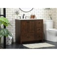 thumbnail image 2 of 36 inch single bathroom vanity in expresso, 2 of 8