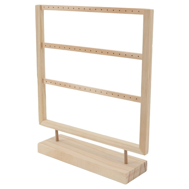 Soporte organizador de aretes, soporte organizador de aretes, soporte para aretes colgantes con forma de tronco, soporte de exhibición de aretes diseñado para el futuro