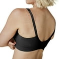 thumbnail image 3 of BRAVADO! DESIGNS Sustainable Nursing Bra | Body Silk Seamless | Black | L, 3 of 5
