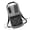 Gray Color, variant on Kayaking Dry Bag Backpack PVC Roll Top Storage Pack with Front Mesh Pocket and Shoulder Straps for Outdoor Travel