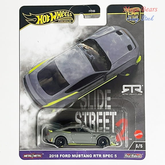 HW 2024 Premium Slide Street 2 2018 Ford Mustang RTR Spec 5 Car Culture