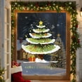 thumbnail image 4 of FastXmas Christmas Window Clings Sticker Decoration,Extra Large Christmas Tree Bows Electrostatic Stickers for Clothing Store Glass Scene Decorations for Wall Window Door Glass Stickers(21.6x15.7In), 4 of 6