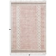 thumbnail image 3 of Casavani Living Room kilim Outdoor yoga mat, Red 10x14 feet, 3 of 6