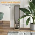 thumbnail image 4 of HOMCOM Full Length Mirror, Farmhouse Wall Mirror, Hanging & Freestanding, 4 of 10