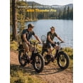 thumbnail image 5 of Jasion Thunder Pro Electric Bike for Adults, 750W Rated Motor 52V 20Ah Removable Battery, 26'' x 4'' Fat Tire E-Mountain Bicycle, APP Control Bluetooth, UL2849, Camo, 5 of 9