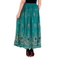 thumbnail image 2 of Womens Bollywood Indian Long Skirts Sequins Ankle Length Rayon India Clothing, 2 of 3