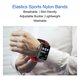 thumbnail image 5 of Correa de Reloj Trenzada Correa de Repuesto Deportiva de Tejido Ajustable Trenzada de Nailon Pulsera de Reloj Trenzada de Nailon Pulsera de Reloj Inteligente para Hombres y ANGGREK Otros, 5 of 8