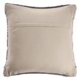thumbnail image 7 of Laddha Home Designs Handwoven Striped Cotton Throw Pillow Cover - 20" - Gray and Cream, 7 of 7