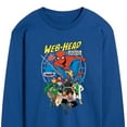 thumbnail image 3 of Marvel Your Friendly Neighborhood Spider-Man - Web Head - Adult Long Sleeve Graphic T-Shirt, 3 of 5