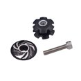 thumbnail image 3 of Espaciadores de Auriculares Sunnimix de Bicicleta 4 Piezas Negro, 3 of 3