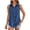 Blue, variant on Guitiannn Tank for Sleeveless Collared Button Up Blouses Work Shirts Casual Summer T Shirt T Shirt Tops Acting Pro Skirt Three Quarter Sleeve Tops for Women Womens Band T Shirts Women Shirt Dress