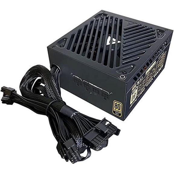 Apevia ATX-GX850W Galaxy 850W (No PCIe 5.0 & Gen 5 12VHPWR Connector) 80  Gold Certified Active PFC ATX Semi-Modular Gaming Power Supply