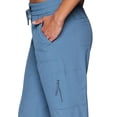 thumbnail image 2 of Avalanche Women's Everyday Hiking Stretch Woven Ripstop Ankle Pant With Pockets, 2 of 5