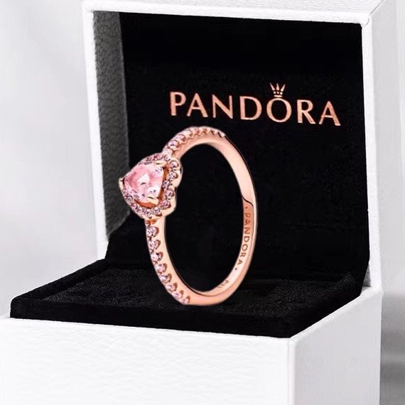 Anillo De Amor Chapado En Plata S925 Diamantes De Regalo Gao Jiahui unisex