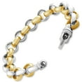 thumbnail image 2 of Pompeii Men's Rolo Link 14k Gold (76gram) or Platinum (122gram) 12mm Bracelet 8.5" (,), 2 of 3