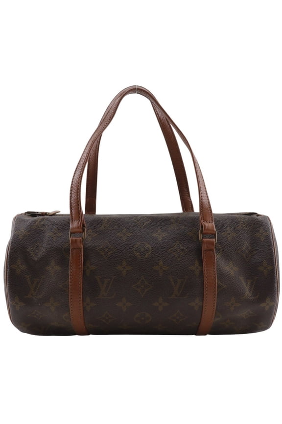 Pre-Owned Louis Vuitton Papillon 30 handbag, M51365, Monogram canvas, brown, women's.