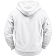 thumbnail image 4 of Kids Pet Pouch Hoodie Boys Oversized Cat Hoodies with Large Kangaroo Pouch Solid Color Long Sleeve Sweatshirts, 4 of 10