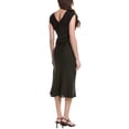 thumbnail image 2 of Marella womens  Hidalgo Linen Midi Dress, 6, Black, 2 of 3