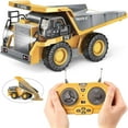 thumbnail image 2 of Remote Control Dump Truck,RC Truck Toy, 1:20 Scale RC Construction Vehicles Toy, Rechargeable 2.4Ghz RC Construction Vehicles Truck Toy with Lights and Sounds, RC Dump Truck Birthday Gifts, 2 of 12