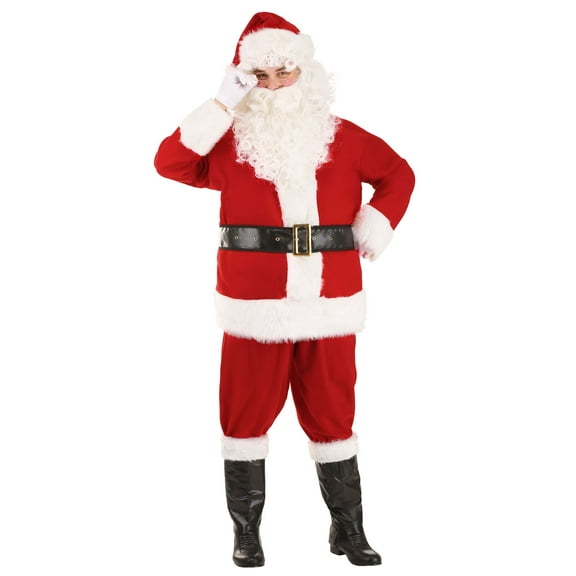 Adult Holiday Santa Claus Costume