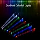 thumbnail image 3 of Baquetas Baquetas con luz LED Baquetas de tambor de jazz 15 luces de colores degradados Carga USB con interruptor de encendido / apagado Baquetas de batería Accesorios Romacci  Baquetas, 3 of 6