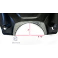thumbnail image 5 of 38" White Universal Motorcycle Cruiser Batwing Fairing with Premium Hardware, 5 of 12