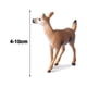 thumbnail image 5 of 10 piezas de modelos de animales del bosque simulados, alces, zorros, ciervos, ardillas y osos pardos, figuras en miniatura, adornos realistas de animales salvajes, modelo estático, juguete educativo, 5 of 6