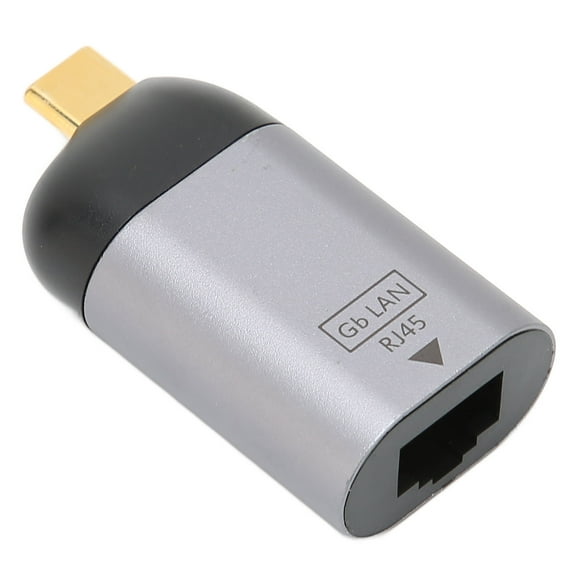 Adaptador de red LAN tipo Cto R, USB C a Ethernet Adaptador Ethernet Adaptador USB Cto R Rendimiento sólido