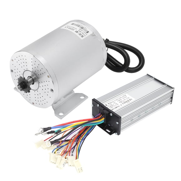 48V 2000W Brushless Motor Controller Throttle, Stable 4500rpm/min 2000W 48V Electric Scooter Conversion Kit Durable For Electric Bike For Scooter For Tricycle