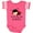 Football Pink and White, variant on Inktastic Loved by My Nonna Grandchild Boys or Girls Baby Bodysuit