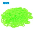 thumbnail image 3 of Unique Bargains 0.3' Diameter 23Ft Length Plastic Chain Barrier Safety Link Chain Stanchion for Crowd Control, Green, 3 of 5