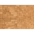 thumbnail image 1 of Ahgly Company Machine Washable Indoor Rectangle Transitional Beer Orange Area Rugs, 8' x 10', 1 of 7