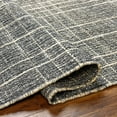 thumbnail image 3 of Hauteloom Yeva Jute Living Room, Bedroom Area Rug - Contemporary - Black, Ivory, Gray - 2' x 3', 3 of 6