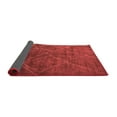 thumbnail image 2 of Ahgly Company Indoor Square Abstract Red Modern Area Rugs, 8' Square, 2 of 4