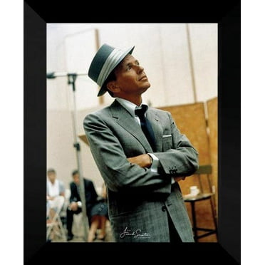 Frank Sinatra (Studio) 20x24 Framed Art Print.