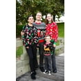 thumbnail image 4 of Socal Look Women's Ugly Christmas Sweater, Long Sleeve Crew Neck Acrylic Holiday Pullover, M, 4 of 11