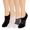 thumbnail image 4 of MUK LUKS Women's 4Pack Dream Step No Show Sock Liner, 4 of 5