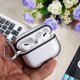 thumbnail image 4 of Elegante estuche de PC de c&aacute;scara de huevo con carabinero para AirPods Pro LUXMO  No, 4 of 9