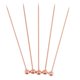 thumbnail image 4 of 5pcs/ Set Palillos de material acero Inoxidable para Cóctel Accesorios de Regalos Bead-Rose Gold, 4 of 9